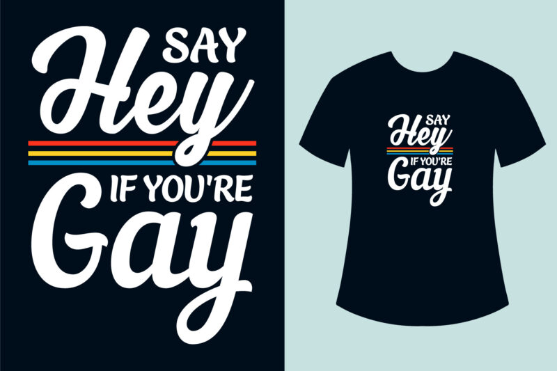 Pride Month LGBT Gay T-shirt Design Bundle