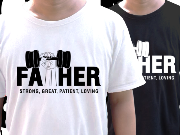 Fathers day t shirt design