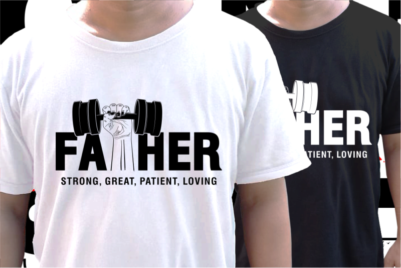 Fathers day t shirt design