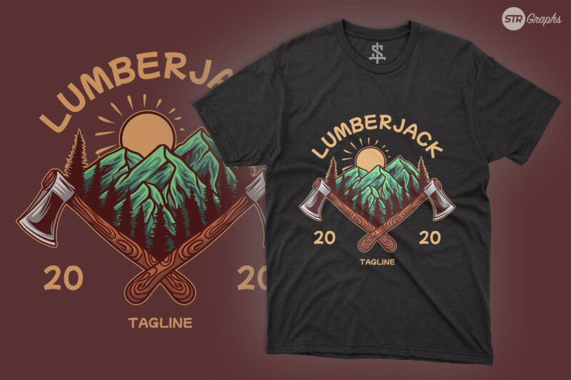 Lumberjack Mountain – Illustration