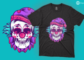 Skull Clown – Illustration