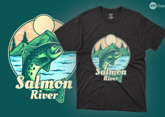 Salmon River – Illustration