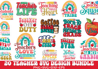 Teacher SVG Design Bundle