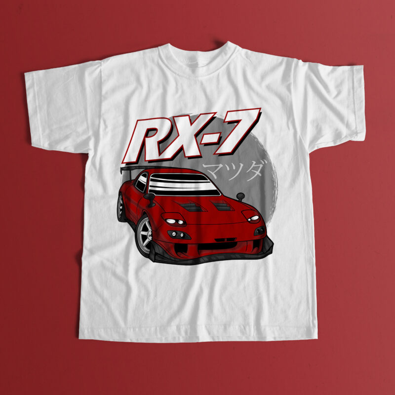 The Hottest RX7 Car shirt