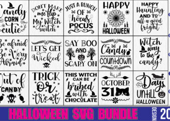 Halloween SVG Bundle