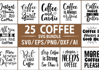 Coffee SVG Bundle