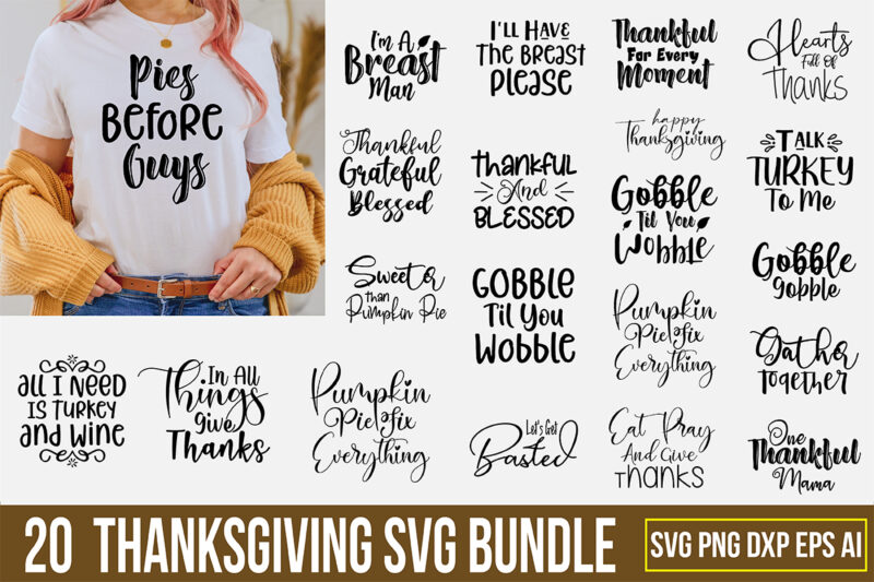 Thanksgiving SVG Bundle