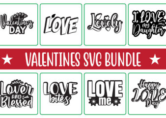 Valentines SVG Design Bundle