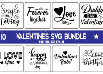 Valentines SVG Bundle