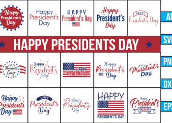 Happy Presidents Day bundle