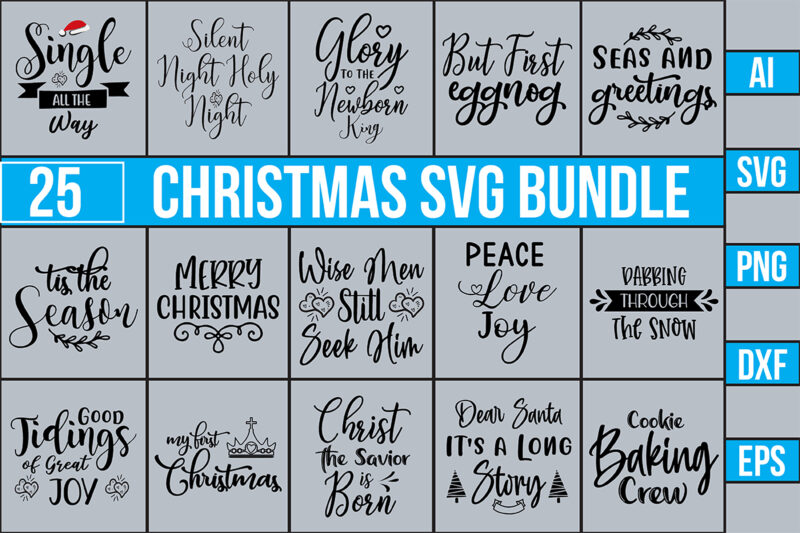 Christmas SVG Bundle