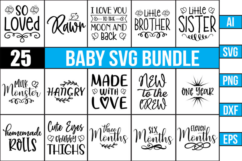 Baby SVG Bundle