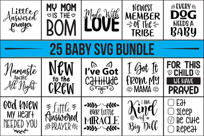 Baby SVG Bundle