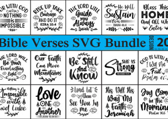 Bible Verses SVG Bundle