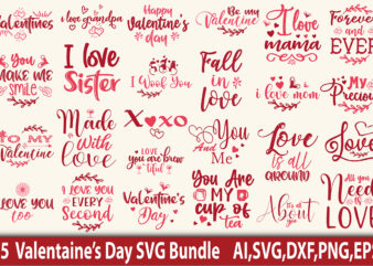 Valentines SVG Design Bundle