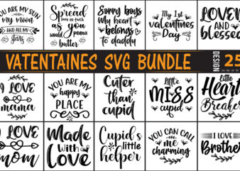 Valentines SVG Bundle t shirt vector art