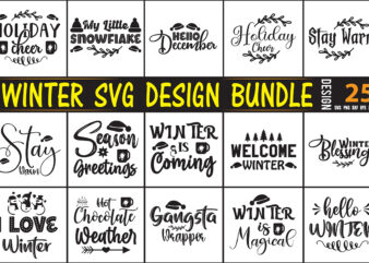 Winter SVG Bundle