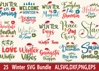 Winter SVG Bundle