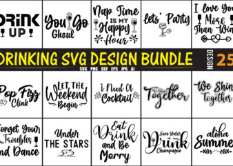 Drinking SVG Bundle