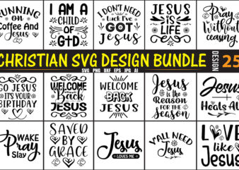 Christain SVG Bundle t shirt vector file