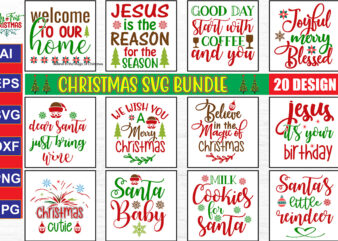 Christmas SVG Bundle