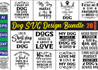 Dog SVG Bundle