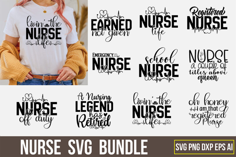 Nurse SVG Bundle