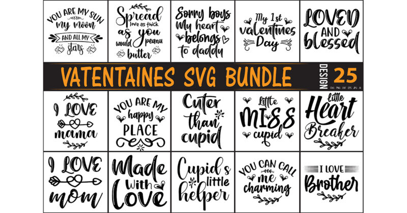 Valentines SVG Bundle