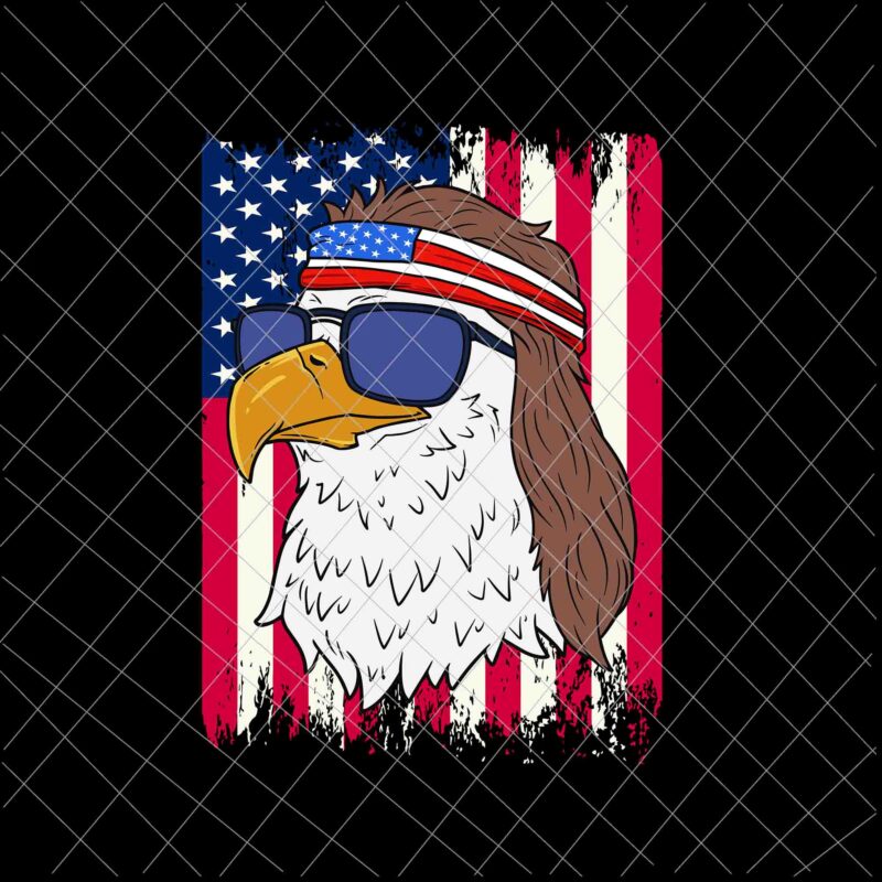 4th Of July American Flag Patriotic Eagle Svg, 4th Of July Svg, American Flag Patriotic Eagle Svg, Eagle American Flag Svg
