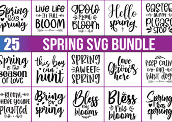 Spring SVG Bundle