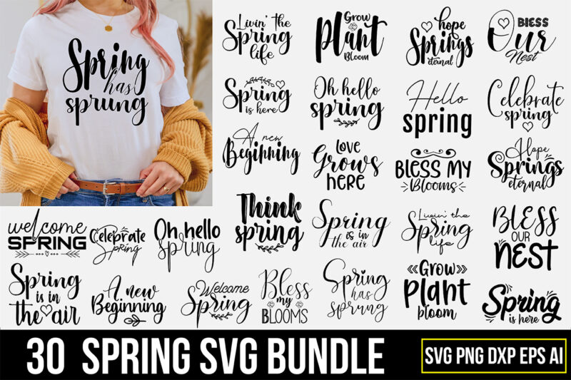 Spring SVG Bundle