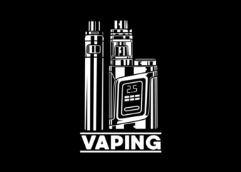 VAPING TOOLS t shirt vector art