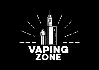 VAPING ZONE - Buy t-shirt designs