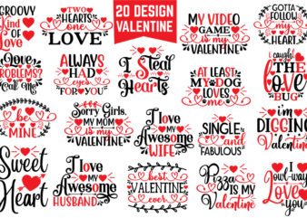 Valentine SVG Bundle