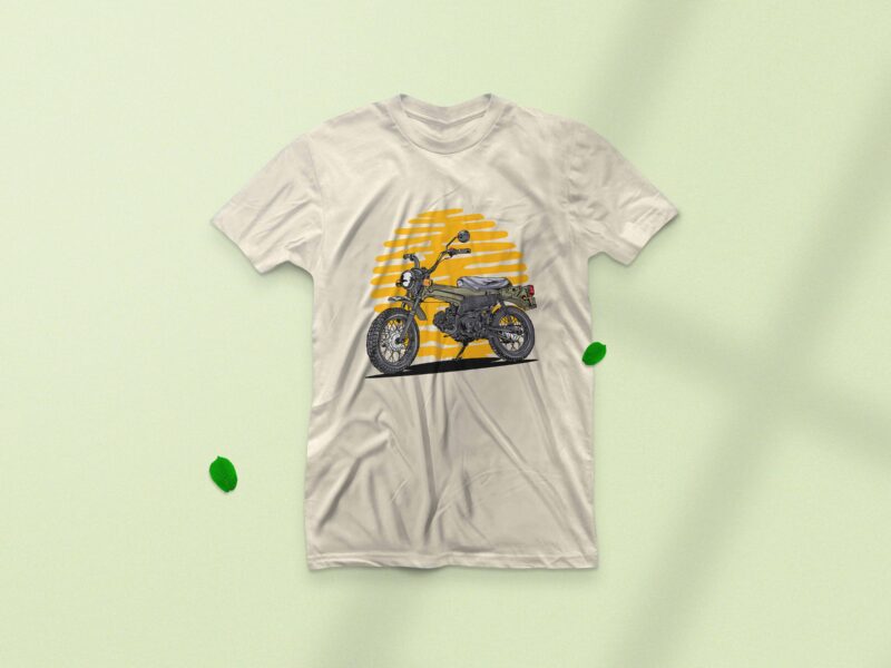 Vintage motorcycle graphic, Motorcycle t-shirt design