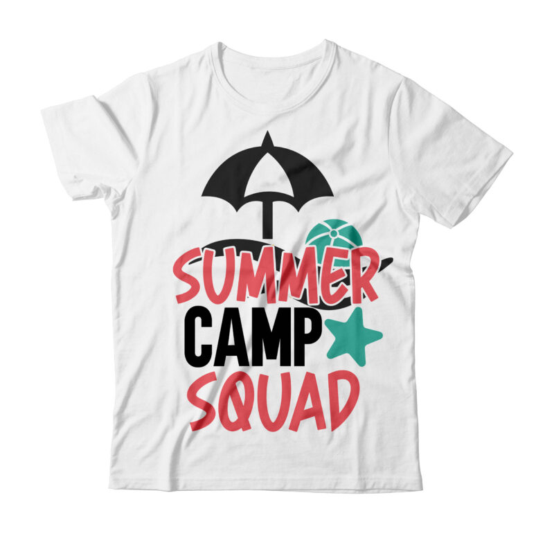 Summer Camp Squad Tshirt Design ,Summer Camp Squad SVG Design , Hello Sweet Summer SVG Design , Hello Sweet Summer Tshirt Design , Summer tshirt design bundle,summer tshirt bundle,summer svg