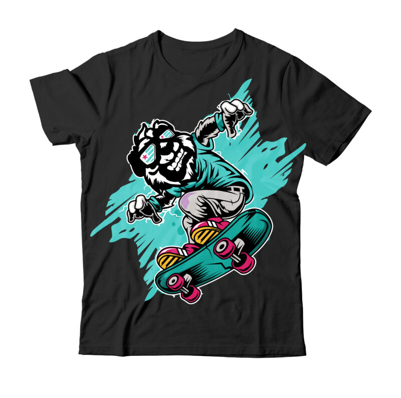 Skate tshirt design vector , Skate Vector Graphic T-Shirt Design , Skate or die vector t-shirt design,Skate graphic tshirt design ,skate halloween vector tshirt design on sale, ,horror tshirt design,horror