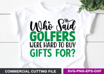 Golf SVG T shirt Design
