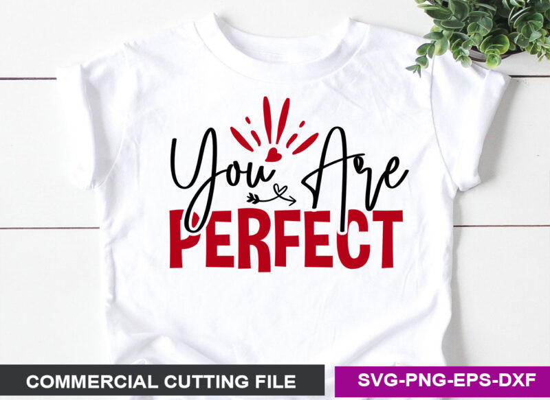 You Are Perfect- SVG