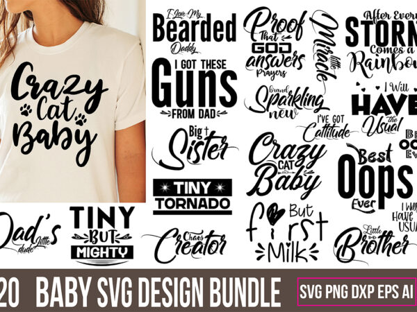 Baby svg bundle t shirt template