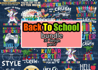 Back to School SVG Bundle part 7 | School SVG | Teacher SVG | 100 days of School svg | Kindergarten Svg | First day of school svg | Teacher Gift
