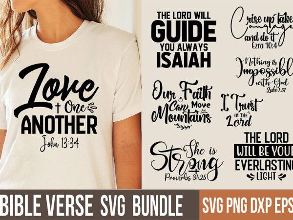 Bible verse svg bundle t shirt template