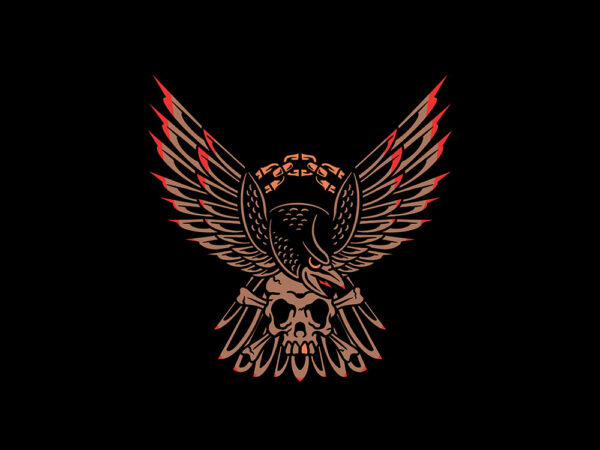 Brave crow t shirt template