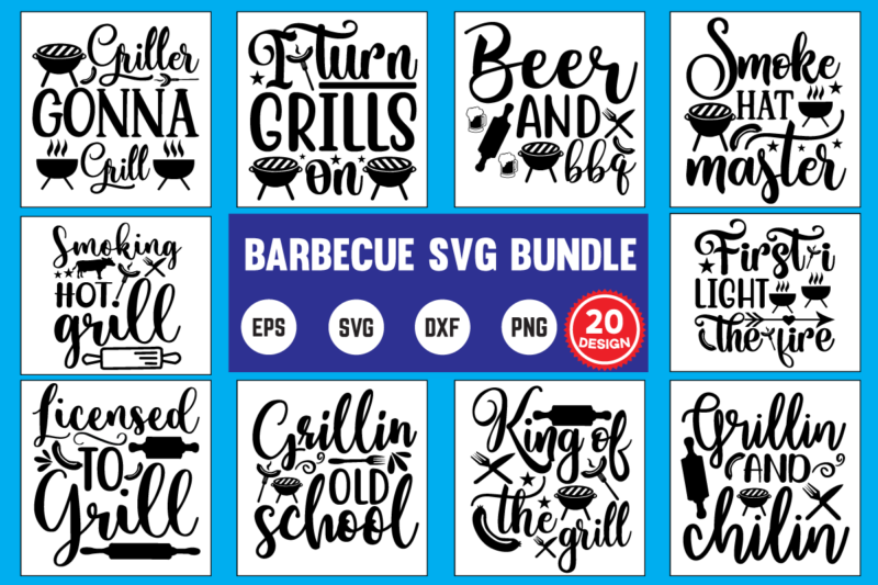 Barbecue svg bundle barbecue, bbq, food, grill, grilling, chef, funny, meat, cook, cooking, beef, restaurant, pork, barbeque, steak, party, chicken, beer, dad, humor, bacon, smoking, summer, sausage, kitchen, pig, dinner,