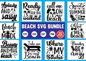 Beach svg bundle summer, summer svg, summer design, summer svg bundle, svg, vacation svg, summer quote, cut file, summer svg, hello summer svg, vinyl, svg design, typography design, summer craft,