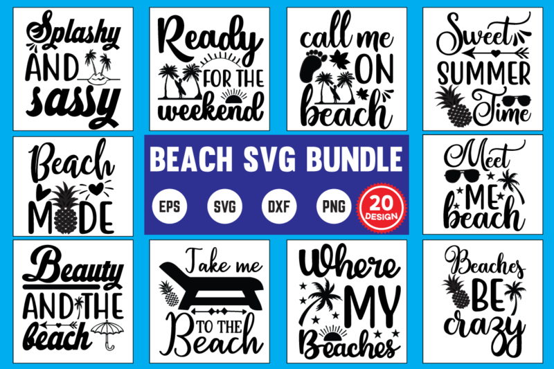 Beach svg bundle summer, summer svg, summer design, summer svg bundle, svg, vacation svg, summer quote, cut file, summer svg, hello summer svg, vinyl, svg design, typography design, summer craft,