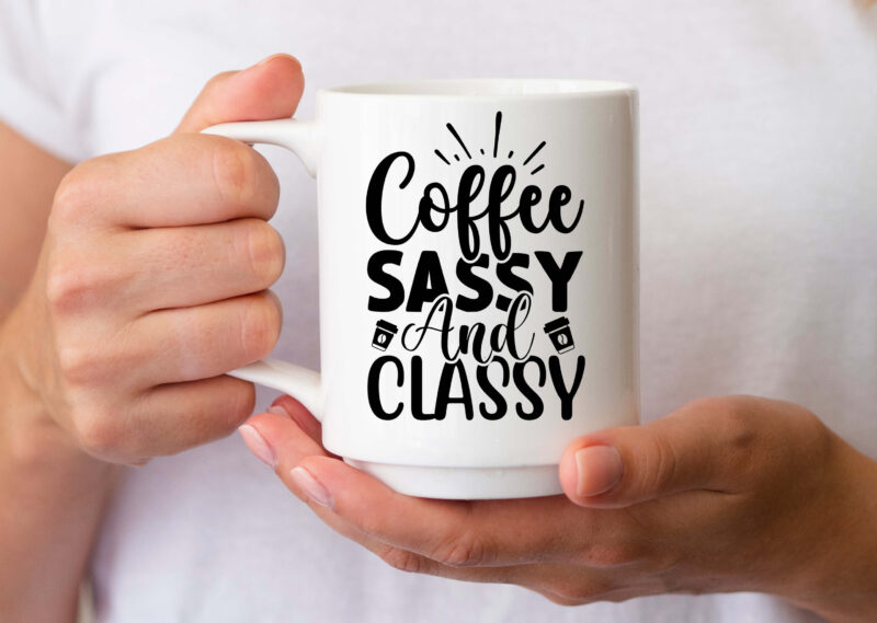 Coffee SVG Mug And T shirt design bundle