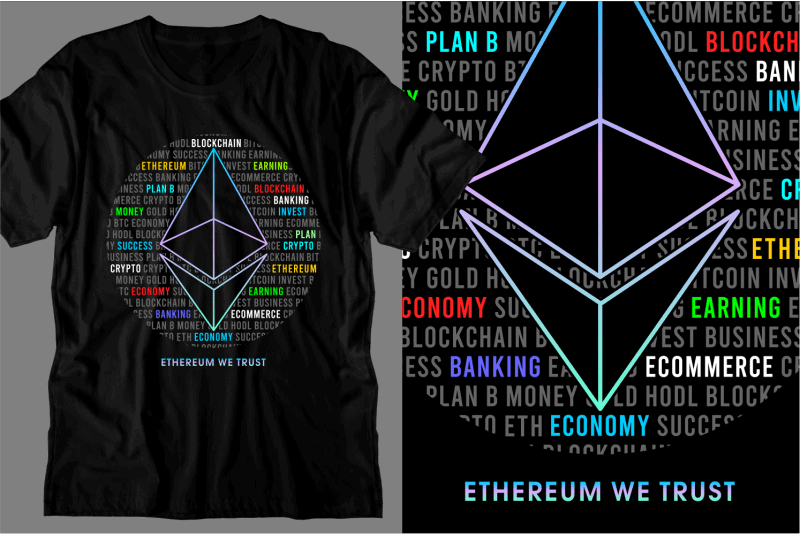 Crypto t shirt design bundle, Bitcoin t shirt design bundle, Ethereum t shirt design bundle, Cardano t shirt design bundle, Polkadot t shirt design bundle,