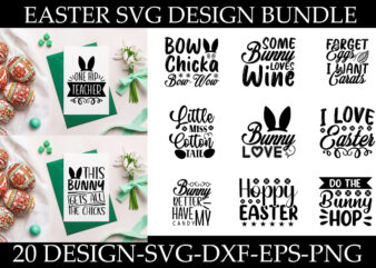 Easter SVG Bundle vector clipart