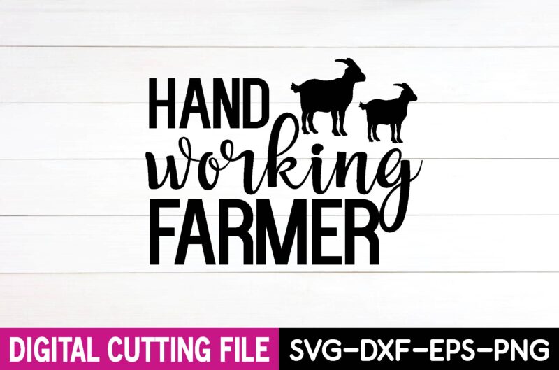 hand working farmer